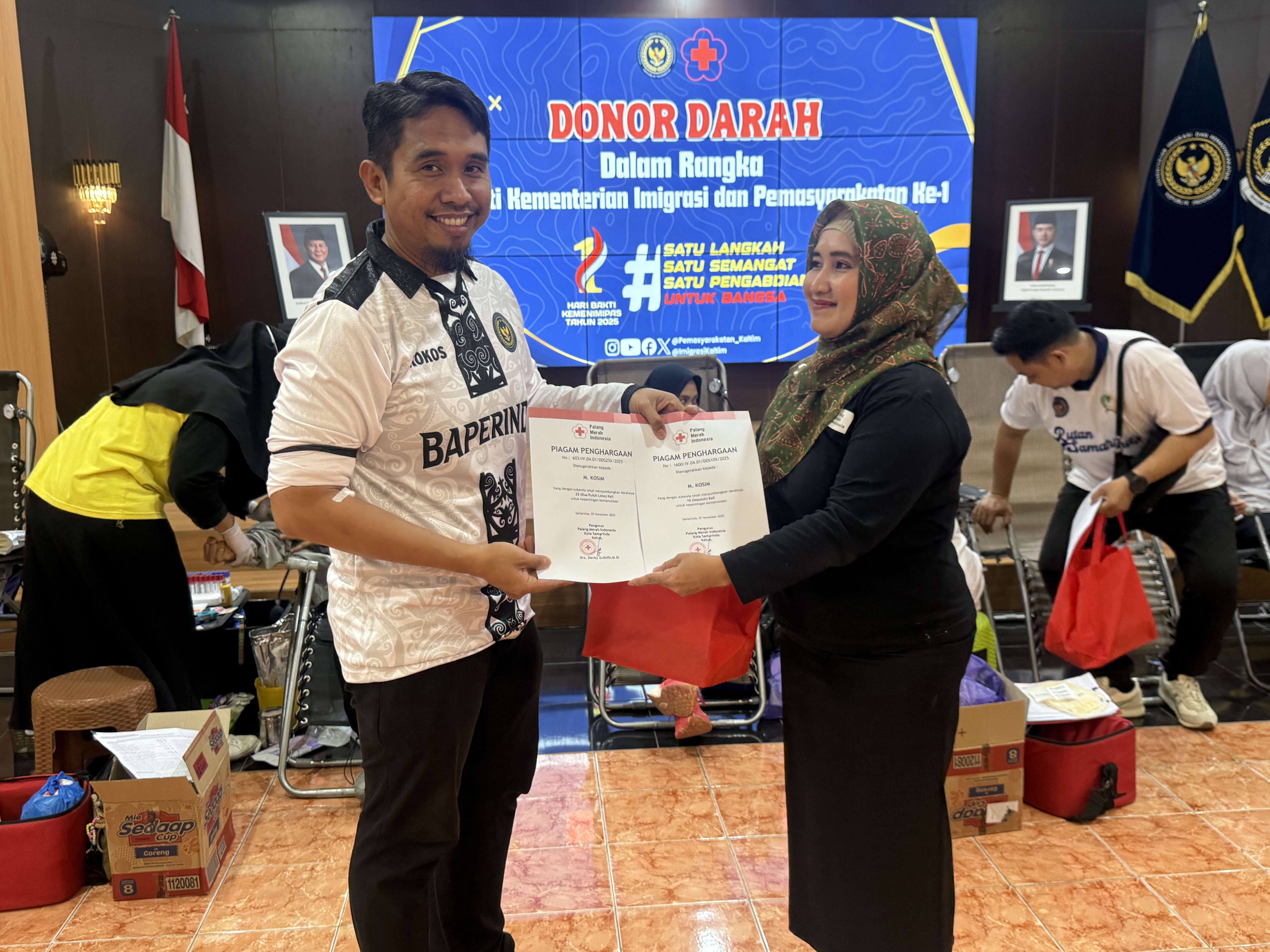 Balai Pemasyarakatan Kelas I Samarinda ikuti kegiatan donor darah - Photo 5