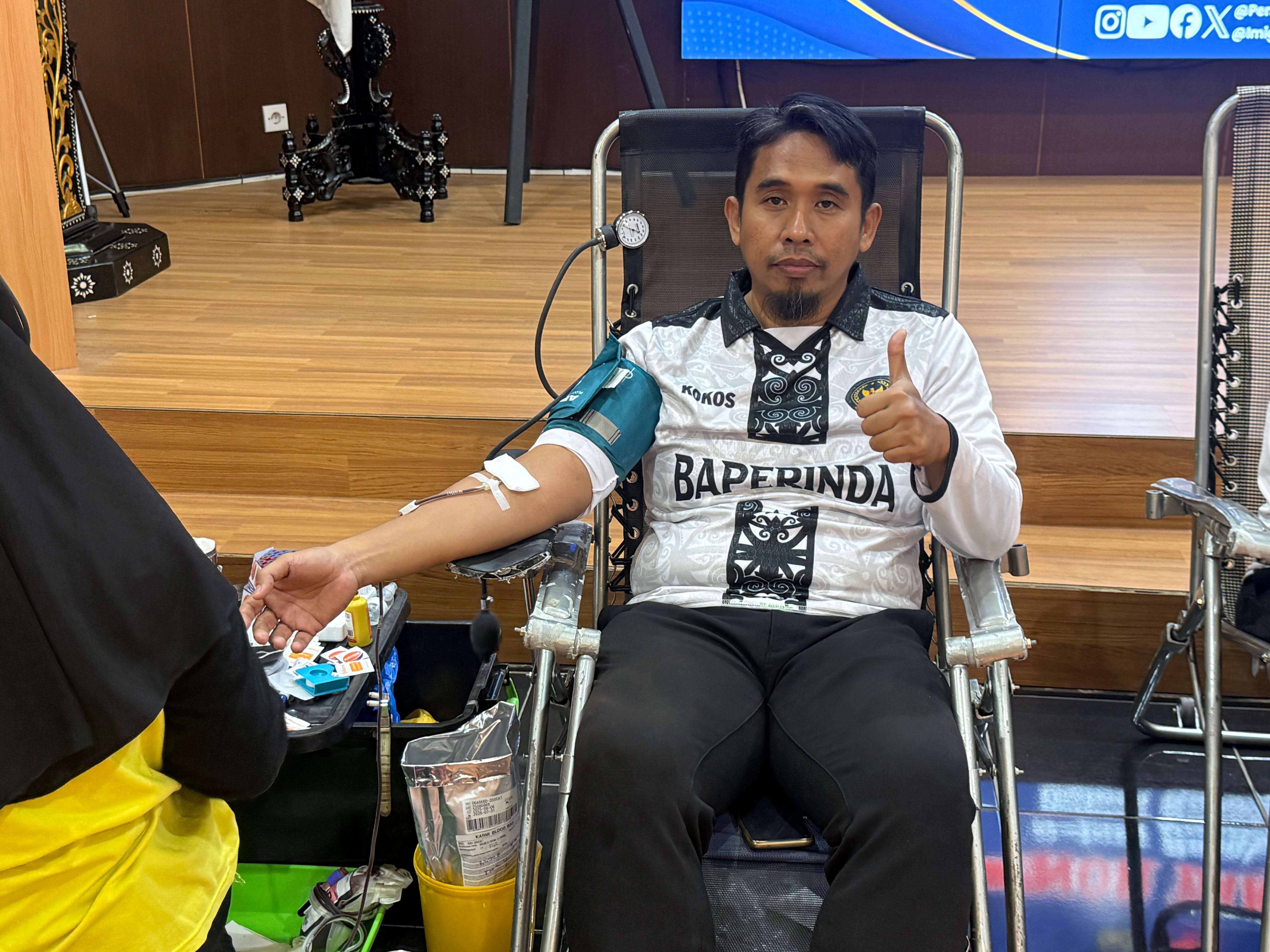 Balai Pemasyarakatan Kelas I Samarinda ikuti kegiatan donor darah - Photo 3