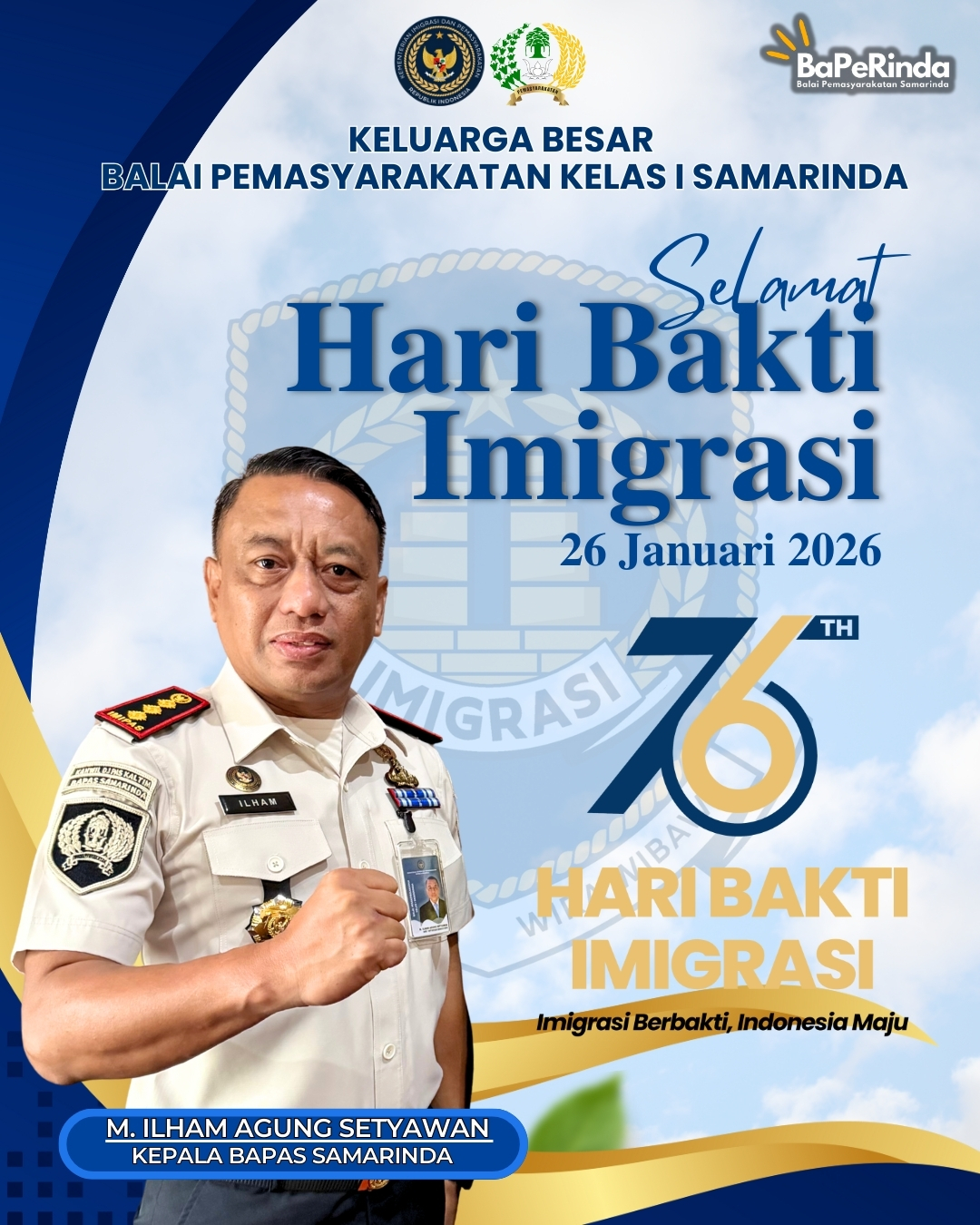 Selamat Hari Bakti Imigrasi